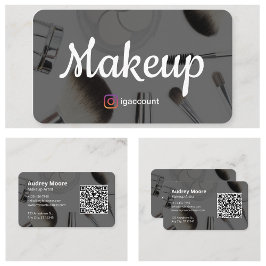 Cartão De Visita Makeup Artist Modelos