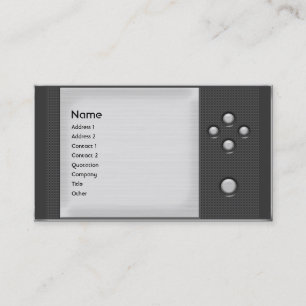 Cartão De Visita Malha do metal