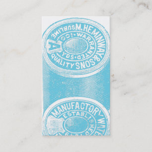 Cartão De Visita Manchas De Seamstress De Thread