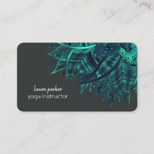 Cartão De Visita Mandala Boho Art