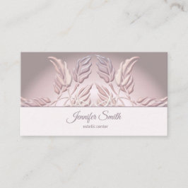 Cartão De Visita Mandala. floral étnico