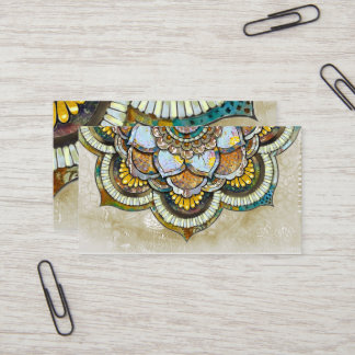 Cartão De Visita Mandala Happiness