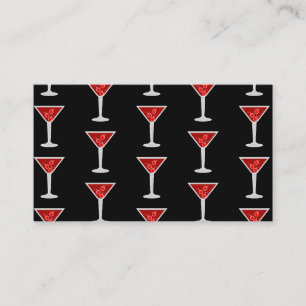 Cartão De Visita Manhattan Cocktail Barman Amantes de Bebidas Alcoó