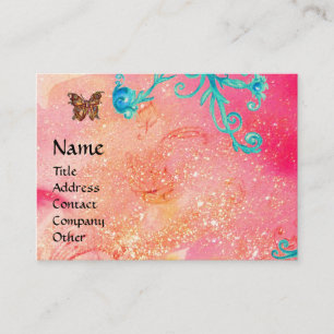 CARTÃO DE VISITA MANTEIGA EM ESPUMA, PINCO, MONOGRAMA DE SUÍNOS AZU