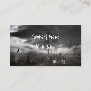 Cartão De Visita Mantendo tudo Gótico