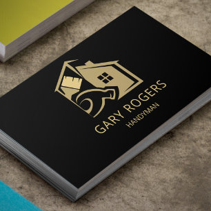 Cartão De Visita Manual de reparo de casa de código QR