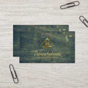 Cartão De Visita Manual de Reparo Doméstico Moderno Profissional