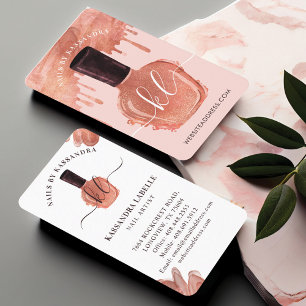 Cartão De Visita Manuscrito De Monograma De Miniaturas Poloneses Co