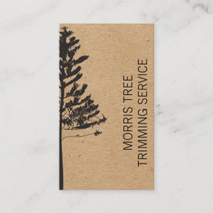Cartão De Visita Manutenção de Árvore  Paisagem  Jardineiro