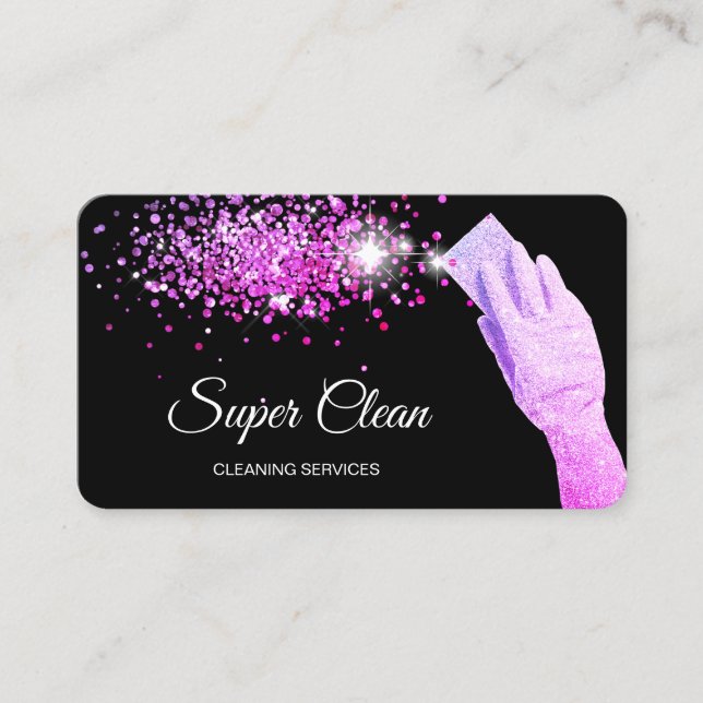 Cartão De Visita Manutenção de uma câmara de limpeza profissional m (Frente)