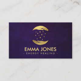 Cartão De Visita Mãos de cicatrização - cicatrização de energia 