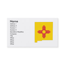 Mapa da bandeira de New mexico
