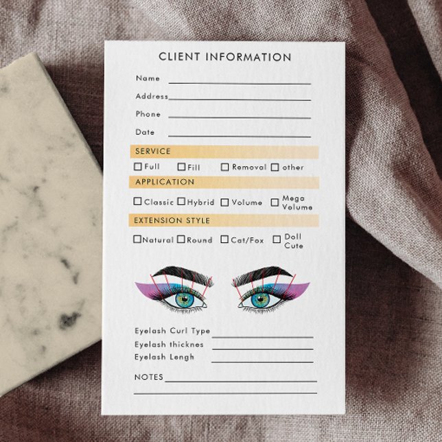 Cartão De Visita Mapa de Extensões Eyelash Holográficas do Pastel (Pastel Holographic Eyelash Extensions Map Business Card)