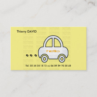 CARTÃO DE VISITA MAPA DE VISITA TRANSPORTA