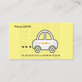 CARTÃO DE VISITA MAPA DE VISITA TRANSPORTA