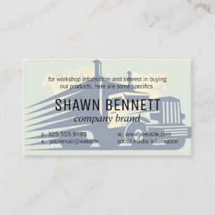 Cartão De Visita Mapa do Mundo Logística do Caminhão