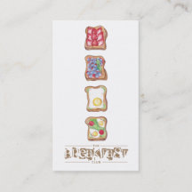 Mapa do restaurante do logotipo da Comida de água