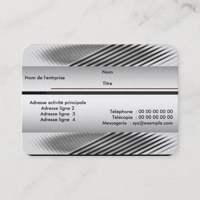 Cartão De Visita mapas de visita personalizados (Frente)