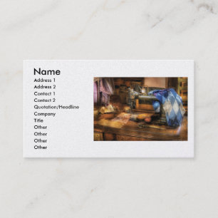 Cartão De Visita Máquina de costura - máquina de costura III