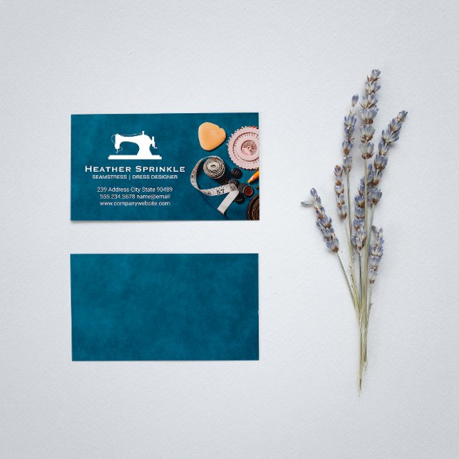 Cartão De Visita Máquina de costura | Workshop de Artesanatos (Criador carregado)