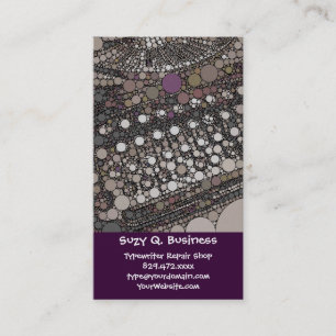 Cartão De Visita Máquina de Máquina de Máquina de Máquina Moder