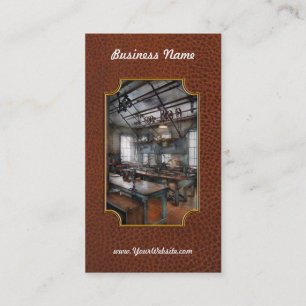 Cartão De Visita Maquinista - Steampunk - A sala das engenhocas