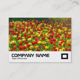 Cartão De Visita Mar de Tulipas