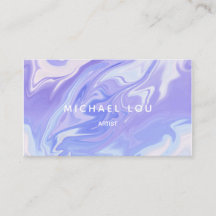 Marble Blue Lavander Luxury Iridescente