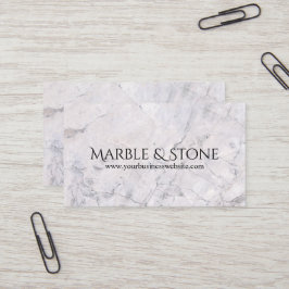 Cartão De Visita Marble & Stone Countertops Business Card