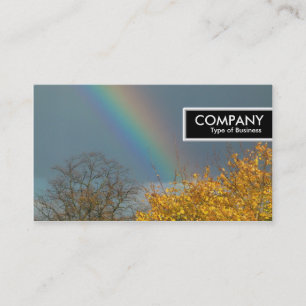 Cartão De Visita Marca de borda - Fim do arco-íris