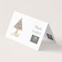 Marca de Florista de Natal, Árvore de Noel Neutra
