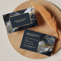 Marca Moderna Preta Dourada