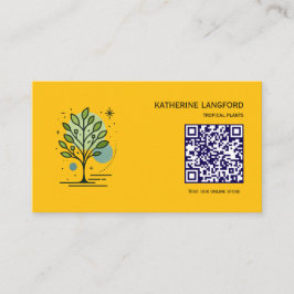 Cartão De Visita Marca Personalizada da Greenleaf Nursery 