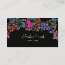 Cartão De Visita Marie Antoinette em OPÇÕES da COR & do PAPEL das