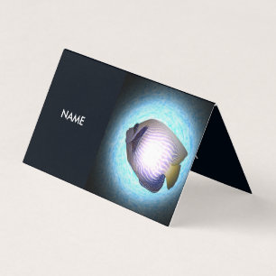 Cartão De Visita Marinha Tropical