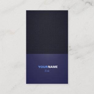 Cartão De Visita Marinho