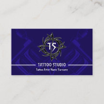 Marinho Vintage - Mínimo moderno Tattoo Studio