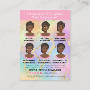 Cartão De Visita Mármaco de Aterrissagem e Compromisso da Microbor