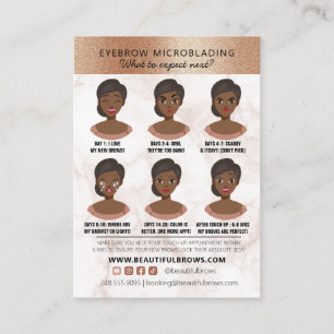 Cartão De Visita Mármaco de Aterrissagem e Compromisso da Microbor