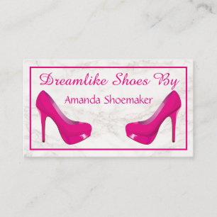 Cartão De Visita Mármore Branco Moderno Elegante