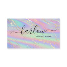 Mármore Dourado da Pedra Opal Iridescente Holográf