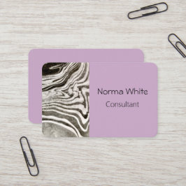 Cartão de Visita Marmorizado