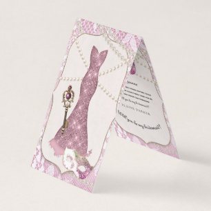 Cartão De Visita Máscara chave mágica do manequim do formulário 