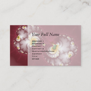 Cartão De Visita Mastigação Óssea de Cão - Fractal