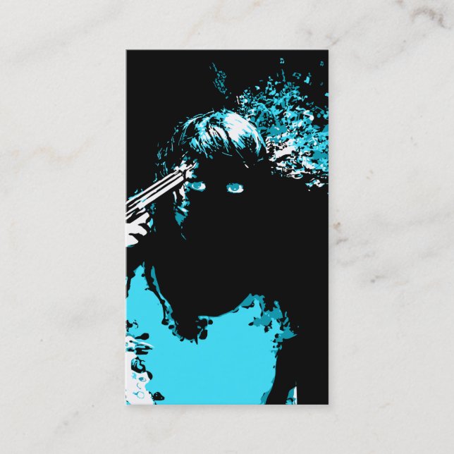 Cartão De Visita matando me macia (Frente)