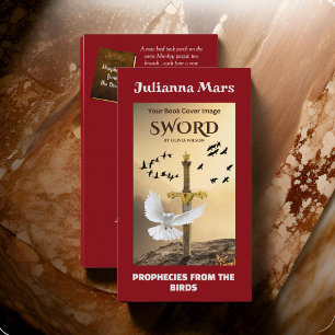 Cartão De Visita Material de Promocional do autor Borgonha