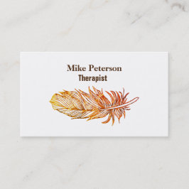 Cartão de visita Matte UV feito sob encomenda do