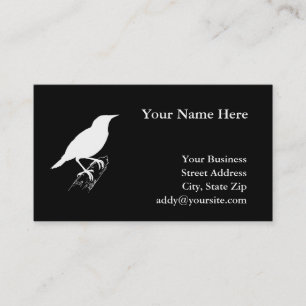 Cartão De Visita Meadow Lark