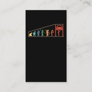 Cartão De Visita Mecânica de Automóveis Evolutiva