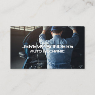 Cartão De Visita Mecânica do motor